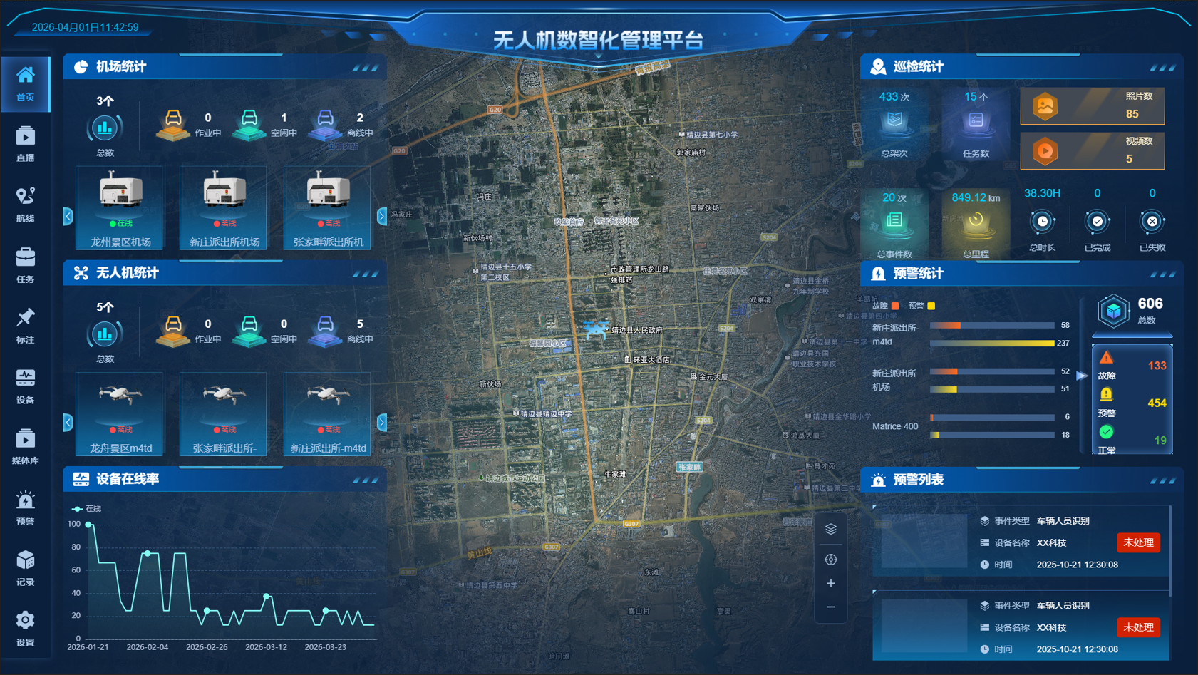 无人机数智化管理系统